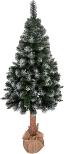 Sosna Baltica Diamentowa sapin de Noël artificiel sur tronc 220 cm