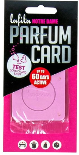 Désodorisant pour voiture LAFITA Notre Dame, rose