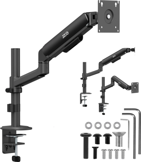 Support de moniteur Ergo Office 17–32″ avec vérin à gaz - 1 pièce