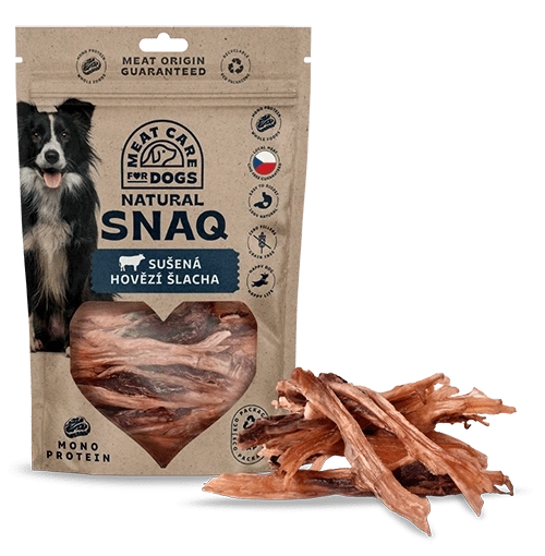 Tendon de bœuf séché pour chiens 100 g