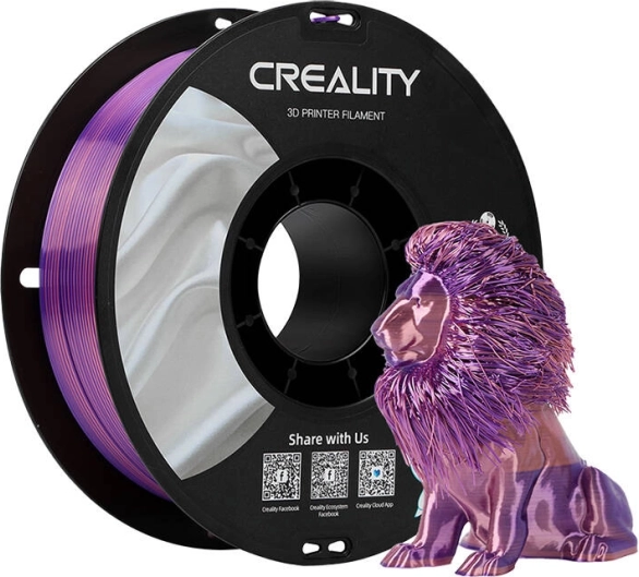 Filament Silk PLA Creality rose‑violet 1,75 mm