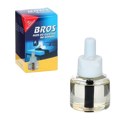 Bros recharge pour électrofumigateur contre les moustiques 40 ml
