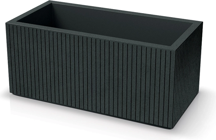 Jardinière CORO CASE 80 cm gris foncé