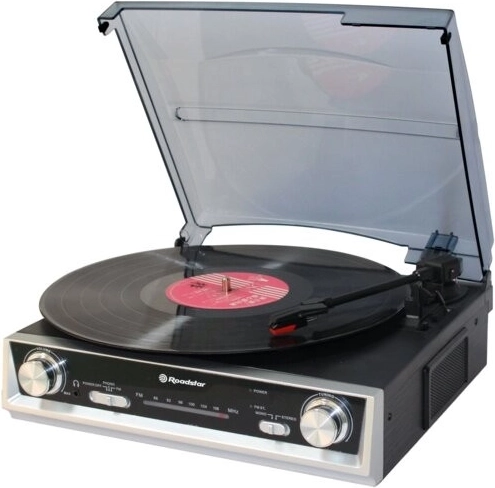 Tourne-disque Roadstar TTR-8634 avec tuner FM et haut-parleurs intégrés