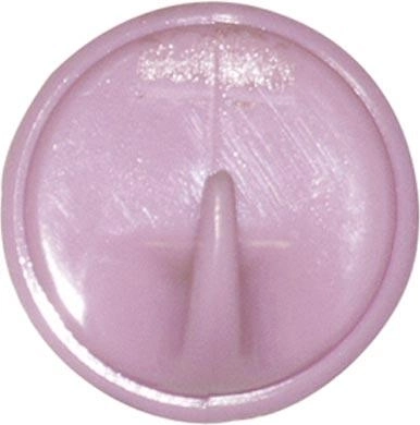 Crochet rond autocollant BAROQUE – assortiment de couleurs (50 pcs)