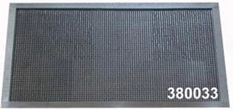 Paillasson en caoutchouc à picots 38 × 68 cm