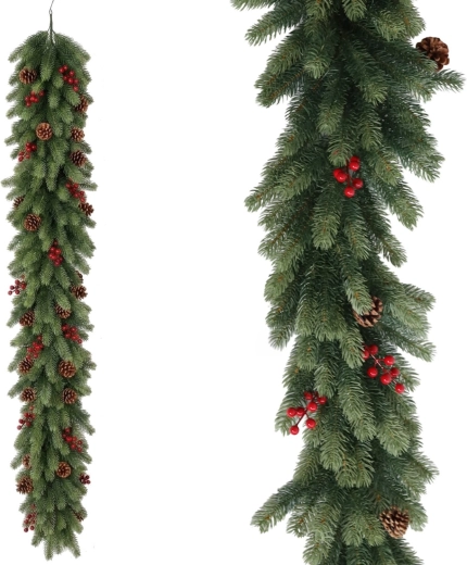 Guirlande de Noël pour sapin 200 cm premium