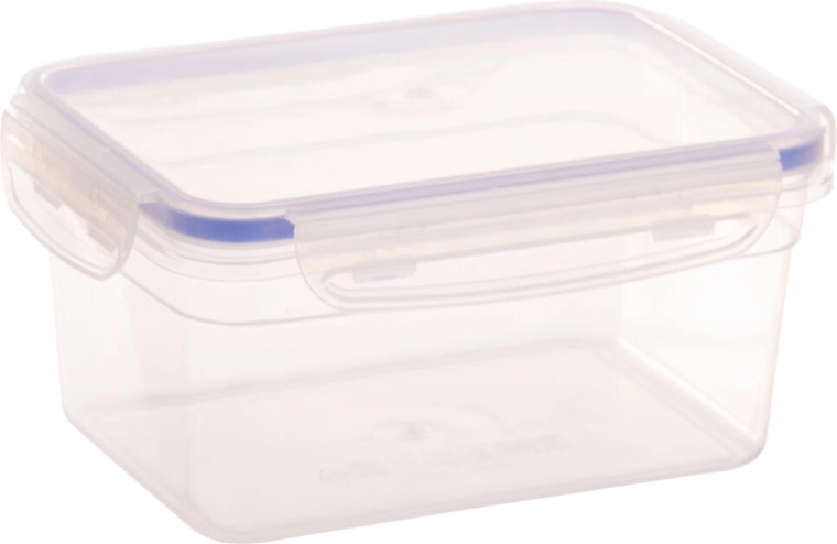 Boîte rectangulaire Cadenza 0,43 l avec fermetures à clips