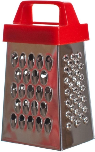 Mini râpe pyramide inox CULINARIA Red
