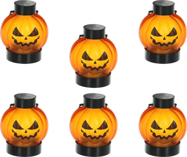 Ensemble de lanternes LED citrouilles RETLUX - 6 pièces
