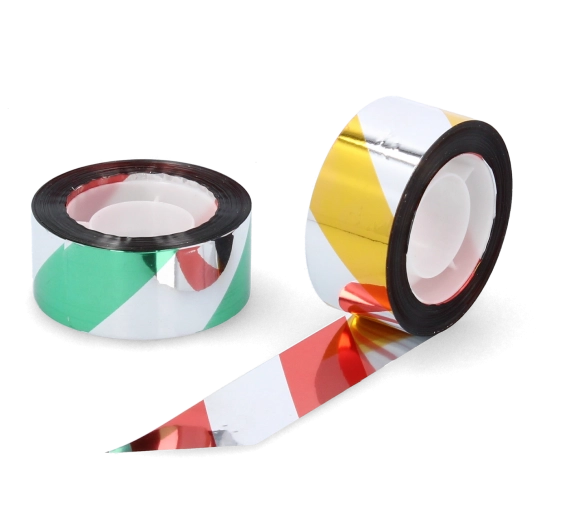 Ruban réfléchissant pour effaroucher les oiseaux 50 m × 2,4 cm, assortiment de couleurs