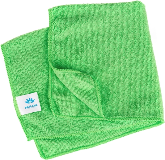 Chiffonnette en microfibre 30 × 30 cm, vert
