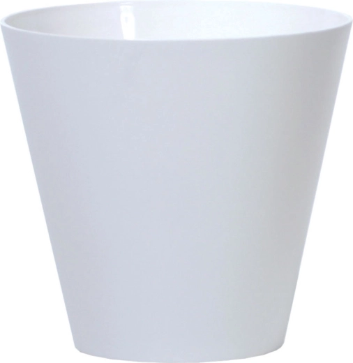 Pot de fleurs Tubus 40 cm blanc