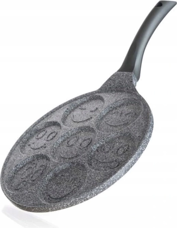 Poêle à pancakes 26 cm BANQUET Granite Gray Smile