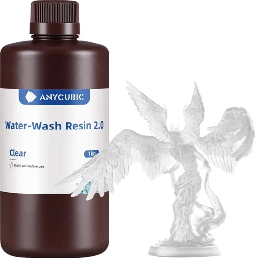 Anycubic Water-Wash Resin 2.0 transparente 1 kg