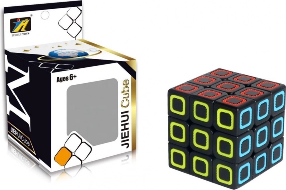 Cube logique moderne 3x3 de type Rubik – Type VIII