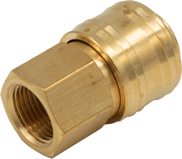 Raccord rapide avec filetage intérieur 1/4" en laiton
