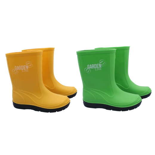Bottes de pluie pour enfants T. 28 – couleurs assorties