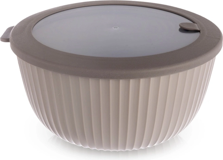Bol de cuisine avec couvercle 4 l, 24,5 cm