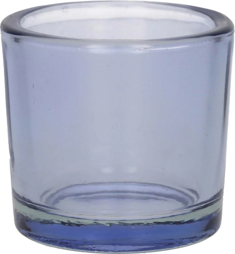 Bougeoir pour bougie chauffe-plat Espen, 6,5 × 6 cm, lilas transparent