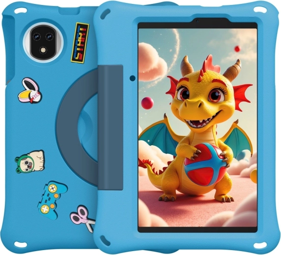 Tablette pour enfants Tab A9 Pro Kids 8" 4G avec étui, 4/128 Go, bleu