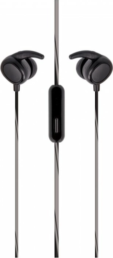 Écouteurs sport filaires Setty intra-auriculaires, noir