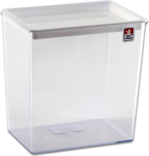 Boîte pour denrées sèches 1 l – haute, rectangulaire, assortiment de couleurs