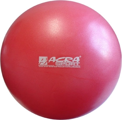 Ballon overball Acra 30 cm rouge métallisé - 1 pièce