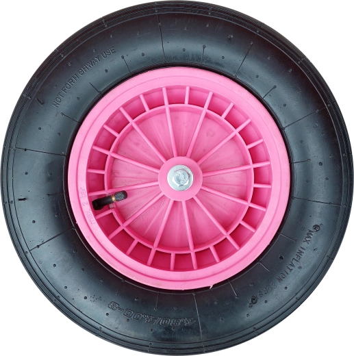 roue gonflable LIVEX rose 390 mm
