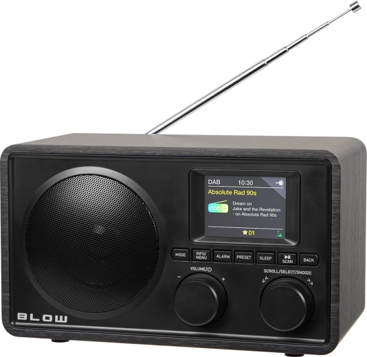 Radio de cuisine numérique DAB+/FM avec Bluetooth et écran couleur