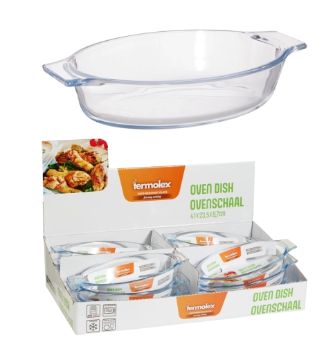 Récipient en verre résistant à la chaleur 400 ml en verre borosilicaté