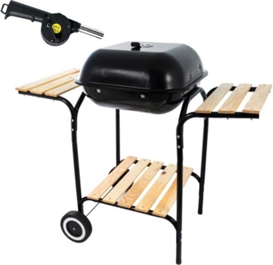 Curron EmaBend barbecue de jardin avec ventilateur