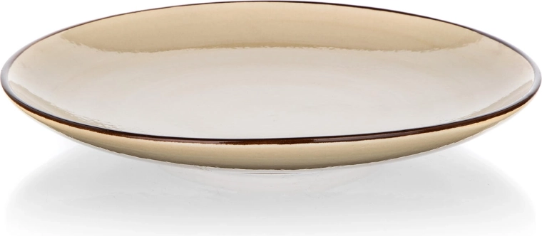 Assiette à dessert en céramique 21,5 cm crème Palas