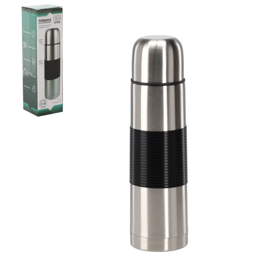 Thermos 750 ml ATOS à double paroi en acier inoxydable