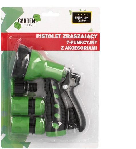 Pulvérisateur de jardin à 7 fonctions avec accessoires