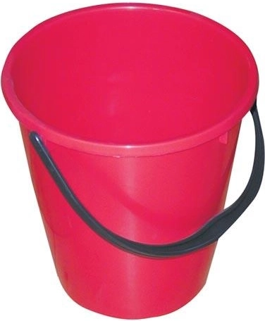 Seau en plastique 5 l – assortiment de couleurs
