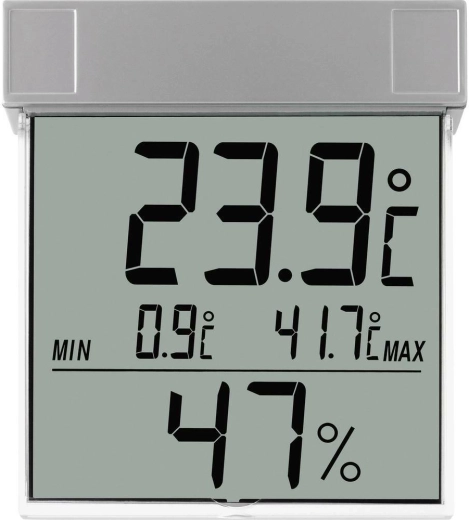 Thermomètre numérique de fenêtre avec hygromètre TFA Vision