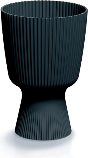 Cache-pot Milly Round 14,6 cm anthracite