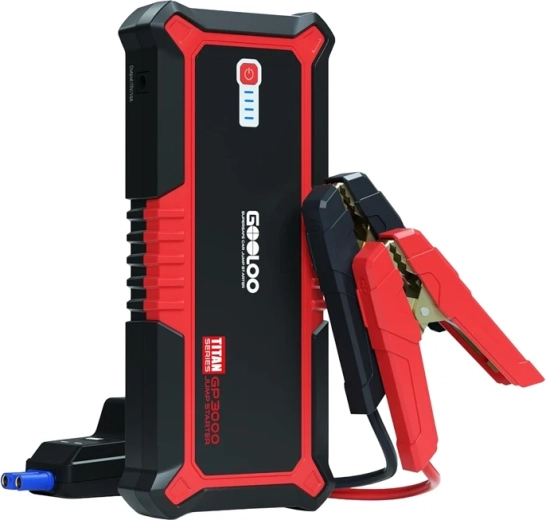 Gooloo GP3000 booster de démarrage et batterie externe 12 V 59,2 Wh