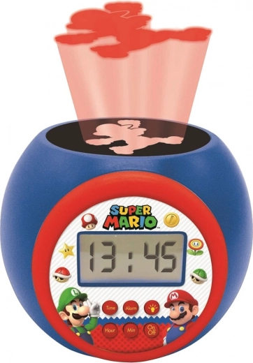 Réveil pour enfants Super Mario avec projecteur