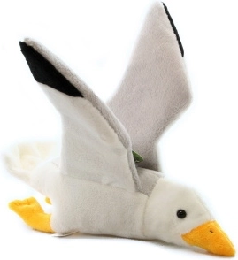 Mouette en peluche 24 cm