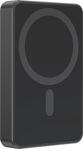 Batterie externe magnétique sans fil Energenie 10 000 mAh, USB‑C PD 20 W, 15 W, noire