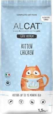 Alcat croquettes pour chatons au poulet 1,5 kg