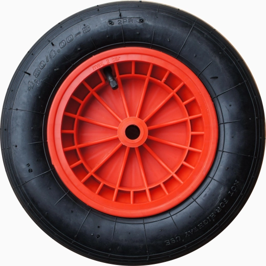 Roue gonflable LIVEX, rouge, diamètre 390 mm