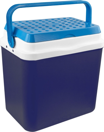 Glacière thermique touristique KAMAI Bravo 22,5 l, bleue avec couvercle turquoise