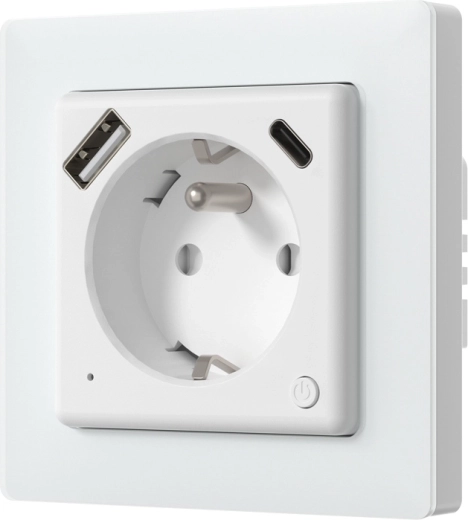 Prise murale intelligente Avatto avec Wi‑Fi et USB‑C