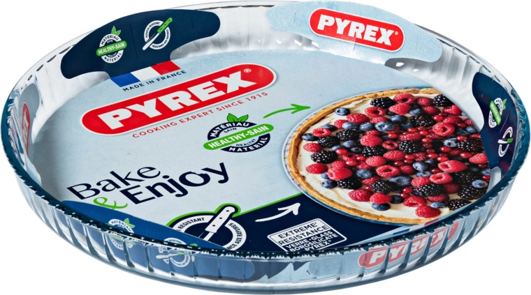 Moule à tarte en verre PYREX 1,9 l, 31 × 4 cm