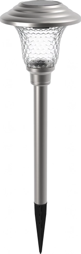 Ensemble de 6 lampes solaires de jardin à piquer 42 cm