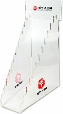 Support acrylique pour 11 couteaux BÖKER