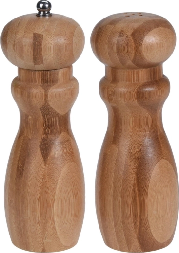 Ensemble en bambou moulin à poivre et salière 16,4 × 5,3 cm, 2 pcs